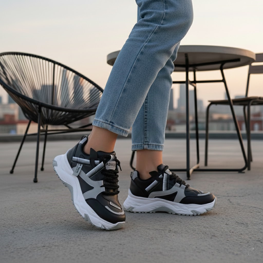 خرید آنلاین کتونی زنانه پانیک مدل فشن gz کد 45